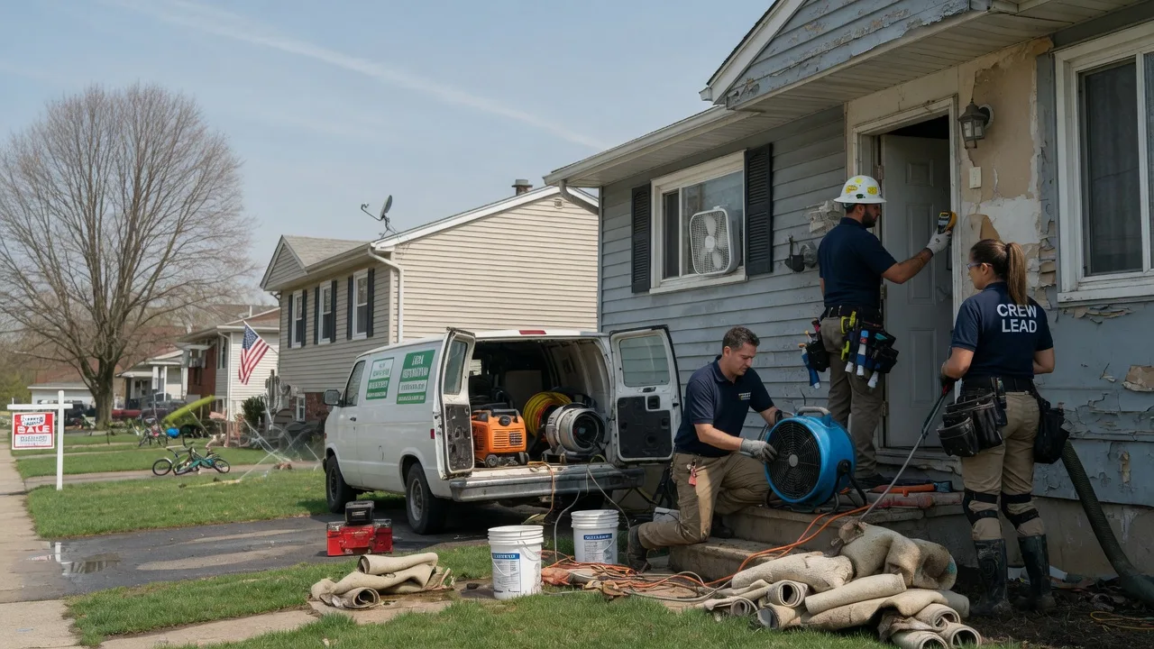 Flood Cleanup in Jewett, OH near me